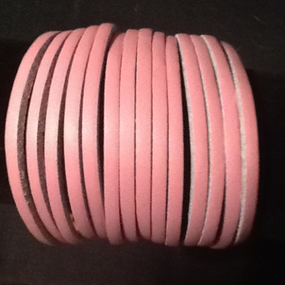 Pink Cuff Bracelet